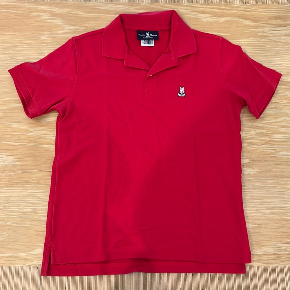 Psycho Bunny Red Polo